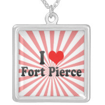 Eu amo Fort Pierce, os Estados Unidos Bijuteria