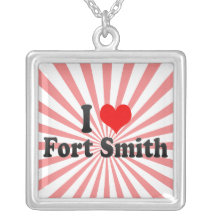 Eu amo Fort Smith, os Estados Unidos Bijuteria