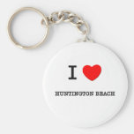 Eu amo Huntington Beach Virgínia Chaveiro