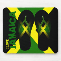 Eu amo Jamaica Mousepad