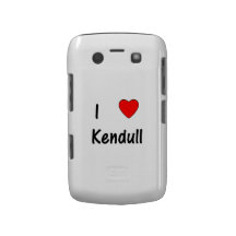 Eu amo Kendull Capa Blackberry Bold