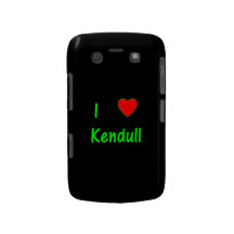 Eu amo Kendull Capa Blackberry