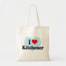 Eu amo Kitchener, Canadá Bolsa Para Compras