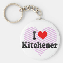 Eu amo Kitchener, Canadá Chaveiros
