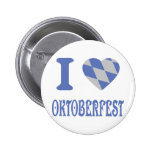 Eu amo mais oktoberfest pins
