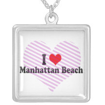 Eu amo Manhattan Beach, os Estados Unidos Colar