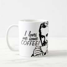 Eu amo-me algum café canecas