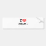 Eu amo Miami Adesivo