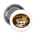 Eu amo o café boton