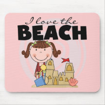 Eu amo o camiseta e os presentes triguenhos da men mouse pad