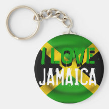 Eu amo o chaveiro de Jamaica
