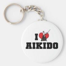 Eu amo o chaveiro do Aikido