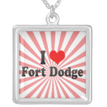 Eu amo o forte Dodge, os Estados Unidos Bijuteria