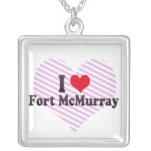 Eu amo o forte McMurray, Canadá Bijuteria