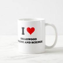 Eu amo o fuzileiro naval e a ciência do Briarwood Caneca