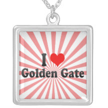 Eu amo o Golden Gate, os Estados Unidos Bijuteria