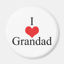 Eu amo o Grandad (do coração) Imas