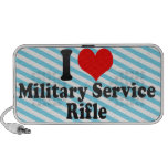 Eu amo o rifle de serviço militar caixinhas de som