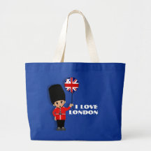 Eu amo o saco de Londres Bolsas