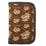 Eu amo o teste padrão do café organizador