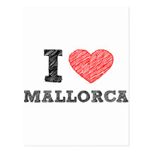 Eu amo Palma de Maiorca Cartão Postal