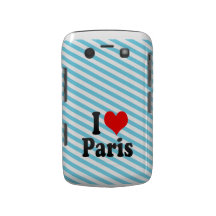 Eu amo Paris Capa Blackberry Case-Mate
