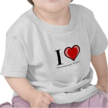 Eu amo pinhos do Pembroke T-shirts