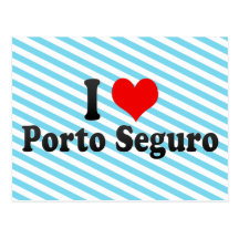 Eu amo Porto Seguro, Brasil Cartão Postal