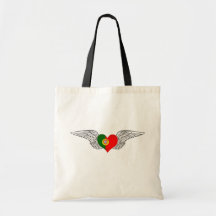 Eu amo Portugal - asas Bolsas Para Compras