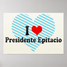 Eu amo Presidente Epitacio, Brasil Poster