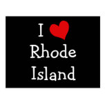 Eu amo Rhode - ilha Cartoes Postais