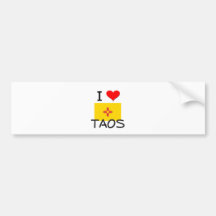 Eu amo Taos New mexico Adesivos