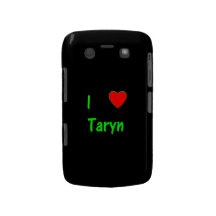Eu amo Taryn Capa Blackberry Case-Mate