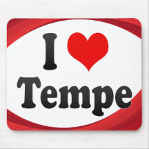 Eu amo Tempe, os Estados Unidos Mouse Pad