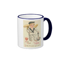 Eu ancorarei certo aqui caneca