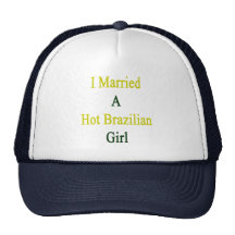 Eu casei uma menina brasileira quente bone