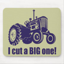 Eu cortei um um Landscaper grande Mousepads