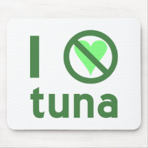 Eu deio o atum mouse pads