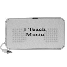 Eu ensino a música caixinhas de som de viagem