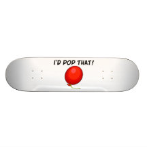 Eu estalaria esse balão skate
