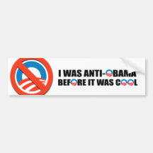 EU FUI ANTI-OBAMA ANTES QUE ESTÊVE LEGAL ADESIVOS