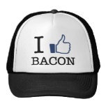 Eu gosto do bacon bonés