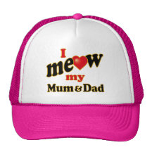 Eu Meow meus mãe e pai Bone