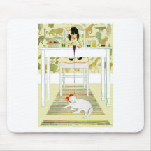 Eu não sou nenhum anjo mouse pad