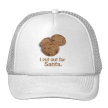 Eu pôr para fora para o papai noel - .png bonés
