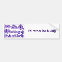 Eu preferencialmente biking adesivos