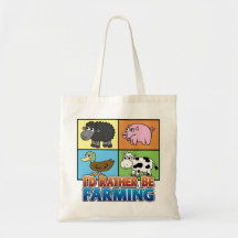 Eu preferencialmente estaria cultivando! (fazendei bolsa de lona