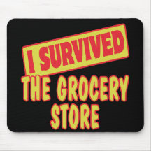 EU SOBREVIVI À MERCEARIA MOUSEPAD