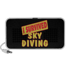 EU SOBREVIVI A SKYDIVING CAIXINHAS DE SOM PARA iPhone