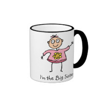 Eu sou a caneca da irmã mais velha